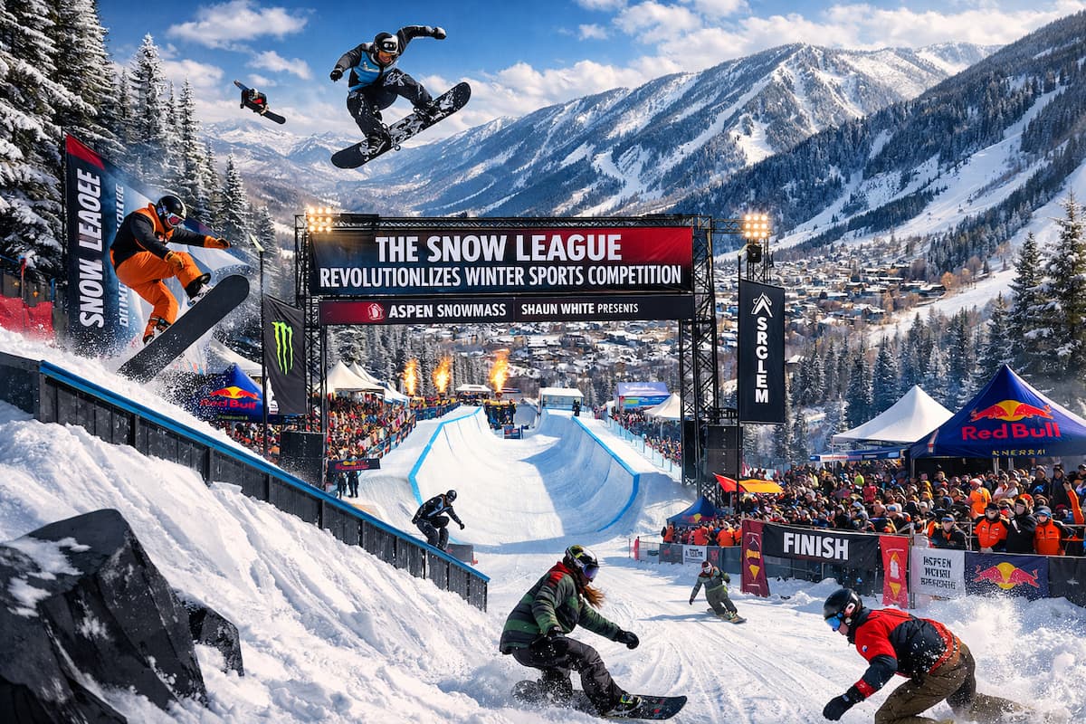 Snowboarders take flight at Aspen event